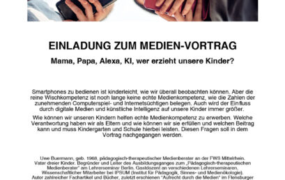 Mama, Papa, Alexa, KI, wer erzieht unsere Kinder?